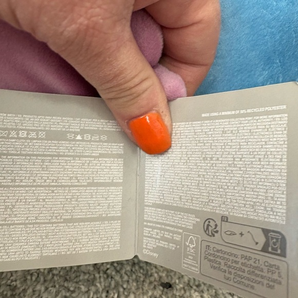 Disney NWT Primark Tsum Tsum Stitch Plush heart on belly - Picture 7 of 10